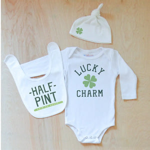 Lucky Charm 3pc Baby Gift Set at Hi Little One