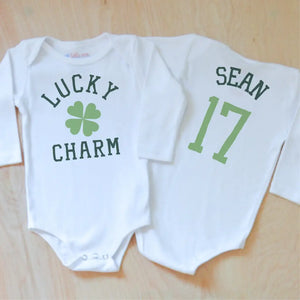 Lucky Charm Onesie at Hi Little One
