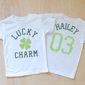 Lucky Charm T-shirt - White-T-Shirt