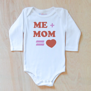 Me + Mom/Dad = Love Onesie at Hi Little One