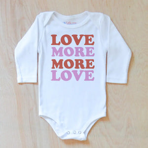 Move More, More Love Onesie at Hi Little One