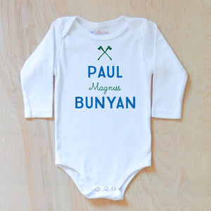 North Country Personalized Onesie at Hi Little One