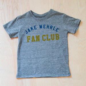 Personalized Fan Club Gray T-Shirt at Hi Little One