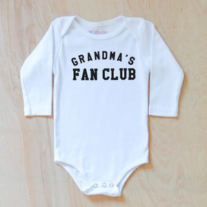 Personalized Fan Club Onesie at Hi Little One