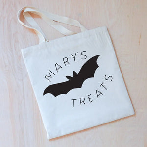 Personalized Halloween Treats Tote at Hi Little One