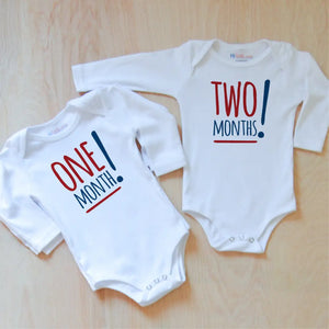 Simple Style Month by Month Set at Hi Little One
