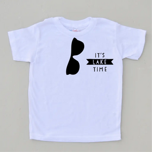 Sunglasses—It's Lake Time T-shirt at Hi Little One
