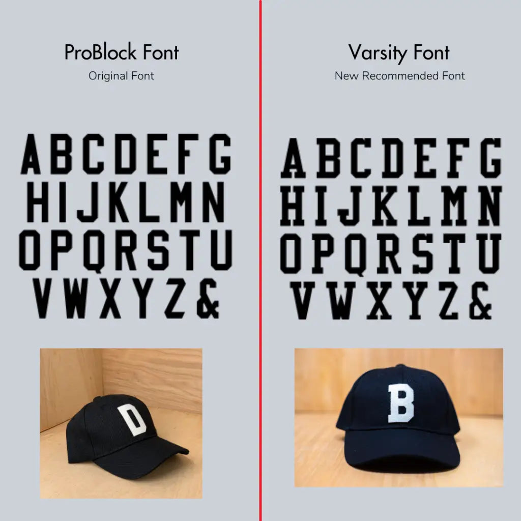 Toddler/Youth Baseball Hat with Vintage Wool Lettering -