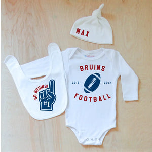 Varsity Personalized 3 Piece Set at Hi Little One