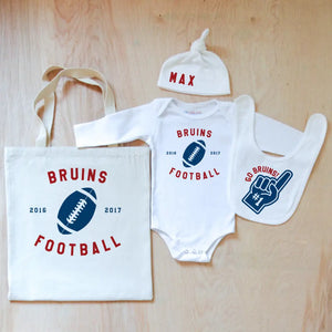 Varsity Personalized 4 Piece Set at Hi Little One