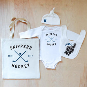 Varsity Personalized 4 Piece Set at Hi Little One