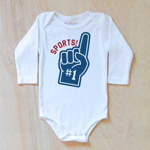 Varsity Sports! Onesie (Personalizable) at Hi Little One