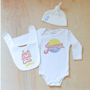 Vintage Summer Personalized 3 Piece Set at Hi Little One