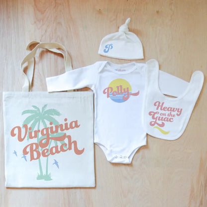 Vintage Summer Personalized 4 Piece Set at Hi Little One