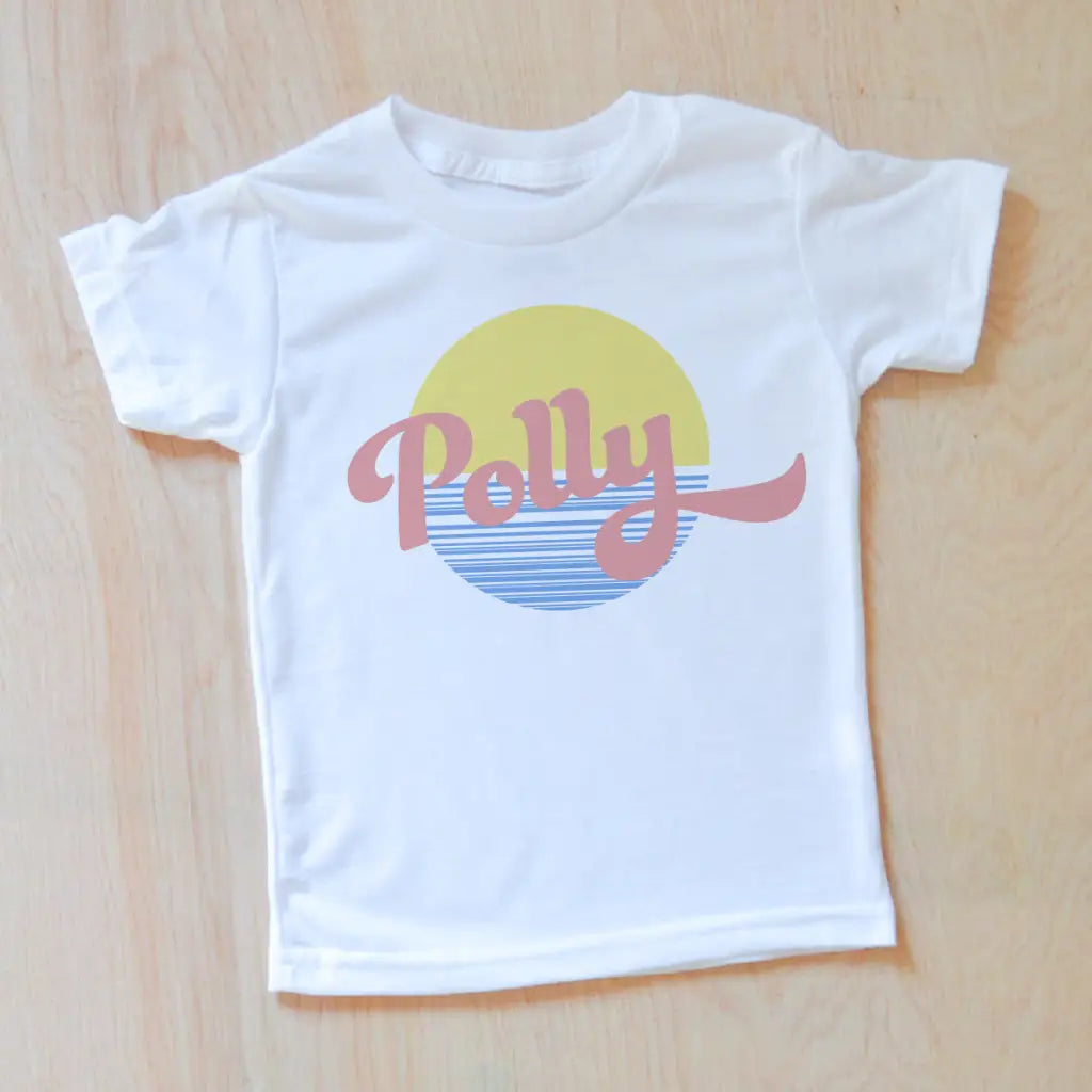 Vintage Summer Personalized T-shirt at Hi Little One