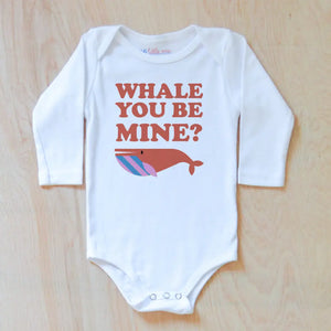 Whale You Be Mine Onesie at Hi Little One
