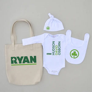 White Label: Ryan Companies 4 Piece Gift Set Simple Style at Hi Little One